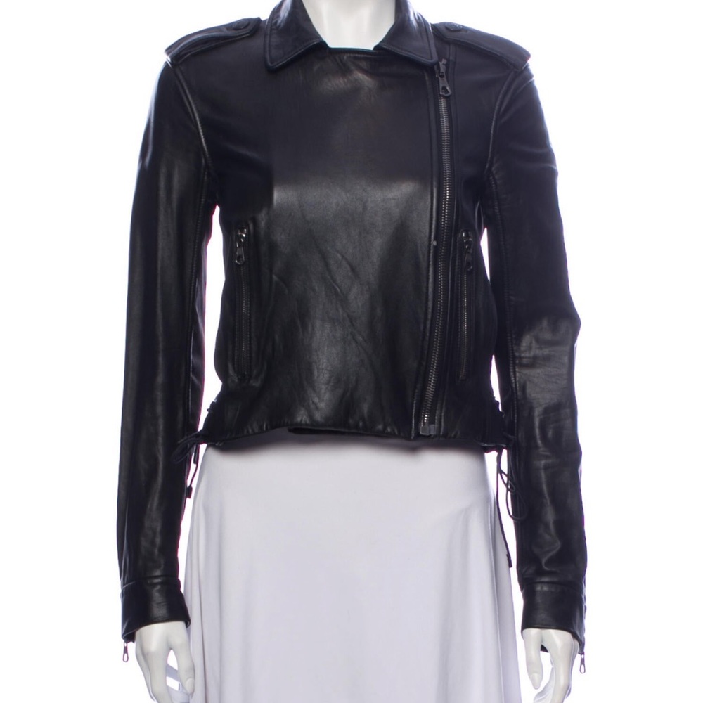 Rag and Bone Lamb Leather Jacket